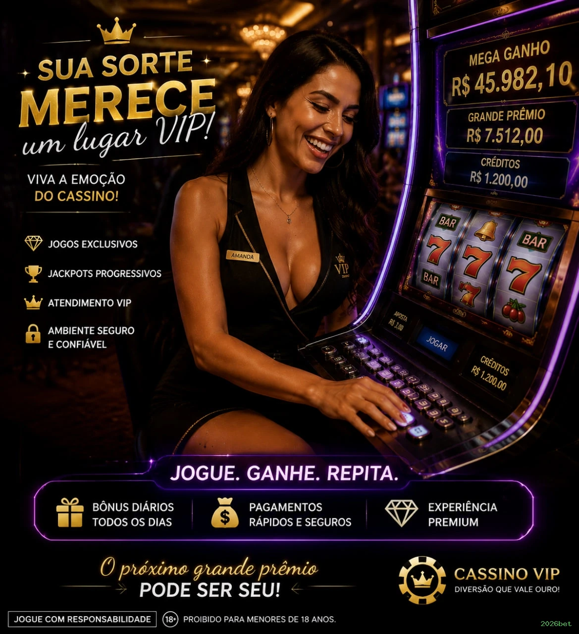 Certificações de segurança e licenças da 2026bet